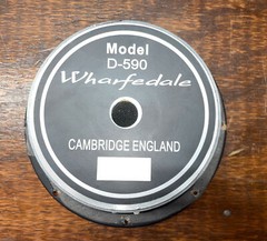 Wharfedale D-590 8” Speaker 4 ohm Woofer HEAVY DUTY – England #1 of 4