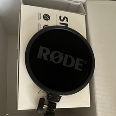 RØDE NT1-A Large Diaphragm Cardioid Studio Mic w/ SM6 Shock Mount Pop