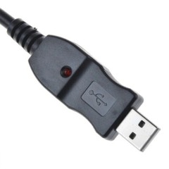 Audio2000’S ADC203R 20ft XLR Female (3-Pin) to USB Microphone Cable – NEW, O