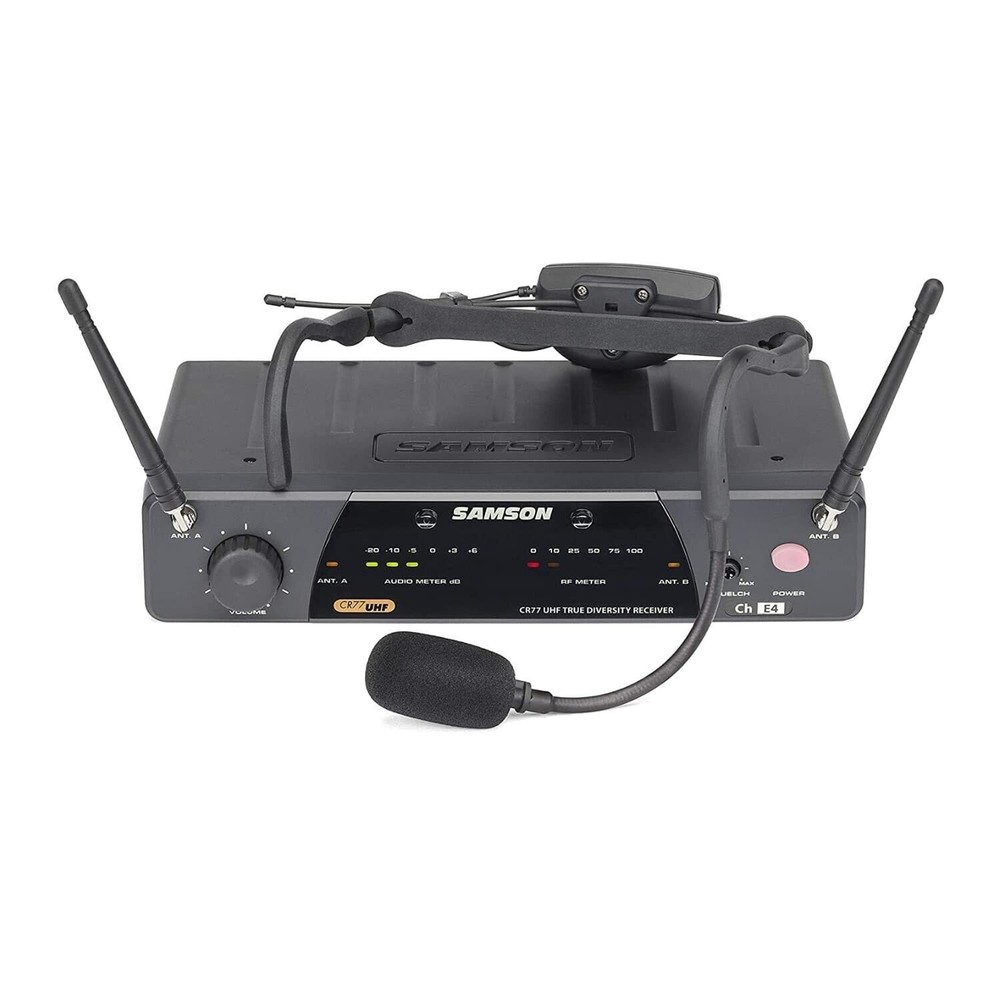 Samson AirLine 77 Wireless System Fitness Headset – Frequency K5 (480.475 MHz)