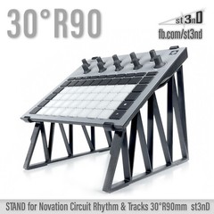 STAND for Novation Circuit Rhythm &Tracks – 30° Rised by 90mm – 3D printed