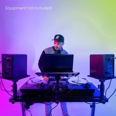 Gravity FDJT 01 DJ-Desk with Flexible Loudspeaker and Laptop Tray