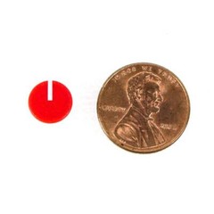 PixelGear 9mm Red Knob Cap White Indicator Line for Symetrix DBX 166 Replacement