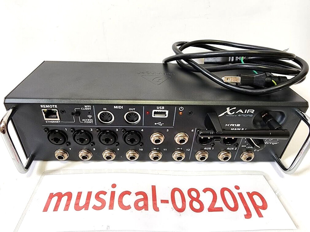 Behringer X AIR XR12 – 12 Channel Digital Mixer Behringer XR12
