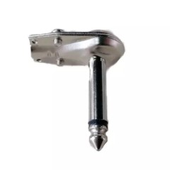 20/40pc For Pancake 1/4″ 6.35mm Right Angle 90 Degree Mono Male Jack Plugs HOT