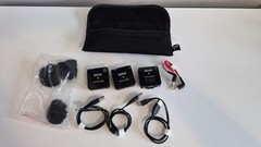 Rode Wireless GO II Wireless Microphone System 2 TX 1 RX Black w/ Case II