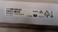 dbx PB-48 Point Patch Bay Black NIB 20-2147V-A