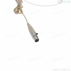 Strong Cable HeadWorn Microphone For Shure Stage Karaoke Sing Speech 2.2mm Wire