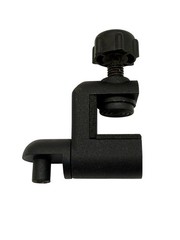 Adjustable Microphone Clamp Mount Desk C Clamp Swivel Mic Holder Black Never Use