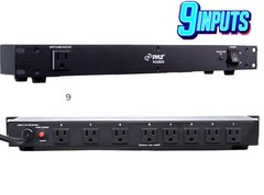 NEW Pyle PCO850 15 Amp Power Supply Conditioner Strip Surge Protector 9 Outlets