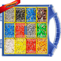 haisstronica Wire Ferrules Connectors Kit – 5000PCS AWG22-7 12 AWG22-7,