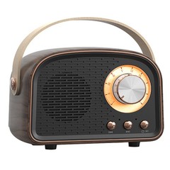 Portable Retro Bluetooth Speakers Wireless Vintage Speaker Outdoors for Home