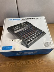 Alesis MultiMix 8 USB FX Desktop Mixer, Built-In Effects, 8-Channel
