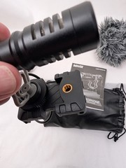 Bower Cardioid DSLR Smartphone Video Microphone Shotgun Mic Vlogging YouTube