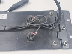 Whirlwind 3u Input xlr male female amplifier mixer patch panel 3u hinged