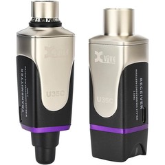 Xvive U35C Condenser Mic Wireless System, 5.8GHz Black Refurbished