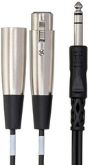 Hosa SRC-203 1/4″ TRS to XLR3M and XLR3F 3 Meter Insert Cable