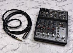 Behringer Xenyx 802 Premium 8-Input 2-Bus Mixer Console w/ Cord