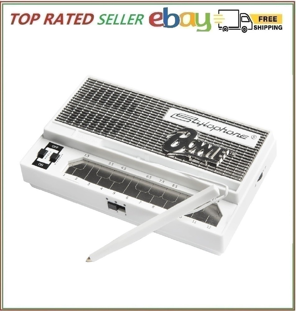 Bowie Stylophone Limited Edition Mini Synthesizer Vintage Sound