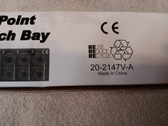 dbx PB-48 Point Patch Bay Black NIB 20-2147V-A