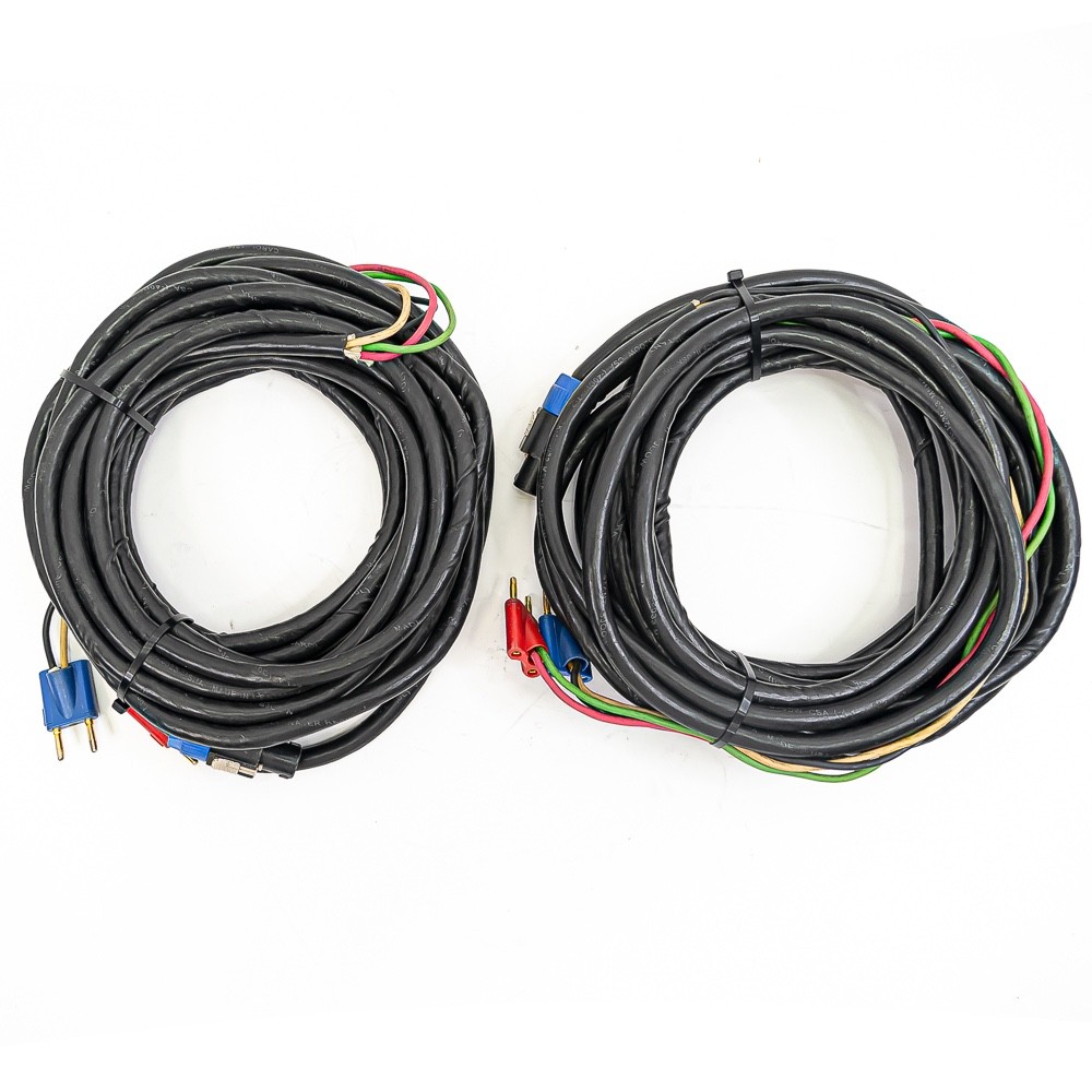 30ft SpeakON Bi-Amp Speaker Cable Pair – Neutrik NL4FC Connectors