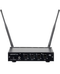 VOCOPRO DIGITAL-QUAD-B4-4Channel Wireless Hybrid Headset/Lapel Microphone System