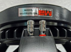 18″ PA Woofer 4″ Glass Fibre IN-OUT VC, Demodulation Ring, 2400W, MB Acoustics