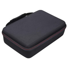 Mchoi Hard Portable Case for Brother P-Touch Label One Size, Black and Orange