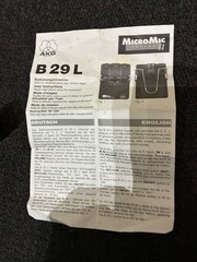 AKG B29L BATTERY POWER SUPPLY with AKG C-411 & C-419 INSTRUMENT MICROPHONES.