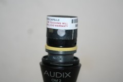 Audix OM2 Dynamic Hypercardiod Wired Microphone- Tested