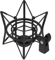B Condenser Spider Microphone Shockmount, Anti Vibration and Isolation – Black