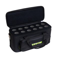 Shure by Gator Padded Microphone Bag that Holds Up to 12 Mics; (SH-MICBAG12)