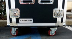 Sound Town 12U Rack ATA Road Case w/ Casters Excellent Condition