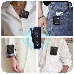 Rechargeable Wireless 2.4GHz In-Ear Monitor IEM System Transmitter Receiver
