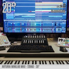 ARTURIA MINILAB MKII STAND – 20 degrees – 3D printed- 100% Buyers Satisfaction