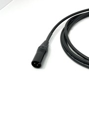 SilentFox Audio Premium XLR Microphone Cable, 10 ft, Black, Black