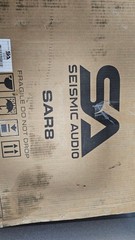 Seismic Audio 8 Space Rack Case