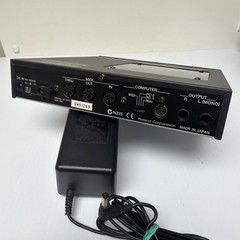 Roland JV-1010 64- Synthesizer Module Session Expander w/ Adapter Tested
