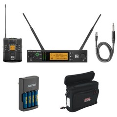 Electro-Voice RE3-BPGC Instrument Wireless System w/ Cardioid Mic, Bag & Charger