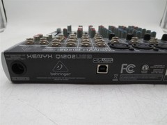Behringer XENYX Q1202USB 2-Bus Mixer USB Audio Interface NO AC ADAPTER