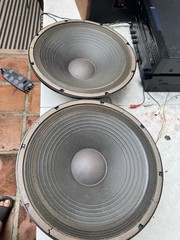 Eminence two 15 inches woofers 157958 8 ohm