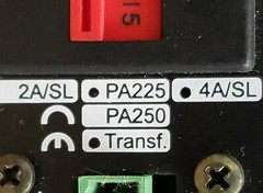 IRP Audio Bridge PA225T 25W 2-Channel w/ 70V Transformer 1U Rackmount 115/230VAC