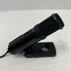 Sony ECM-909 Electret Condenser Stereo Microphone – Untested (For Parts/ Repair)