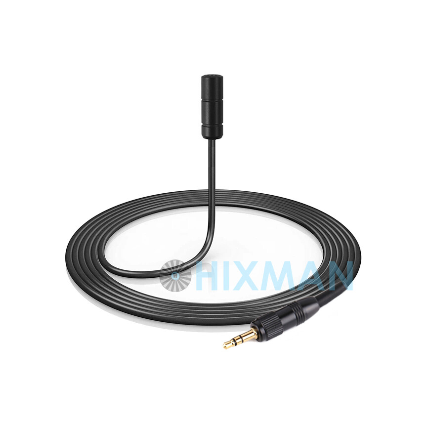 HIXMAN LB3-SR Lav Lavalier Lapel Condenser Mic For Sennheiser Evolution G1 G2 G3