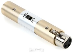 Hosa GMS-274 XLR In-line Power Switch Adapter