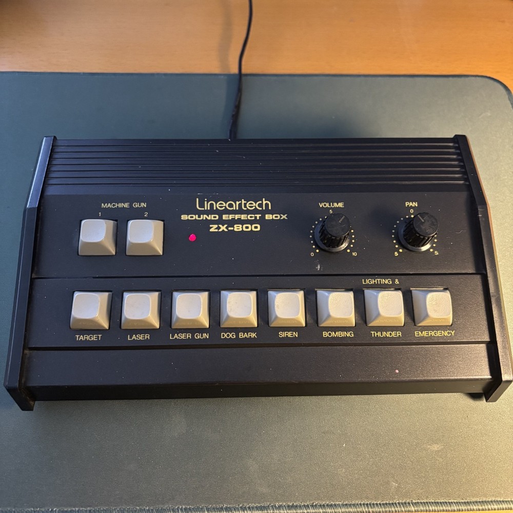Lineartech ZX-800 rare dub siren stonelove efx reggae lickshot sound effect