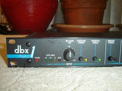 DBX 286, Modified, with Opamp T-25 Line Transformer, Mic Processor, Vintage Rack