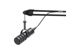Samson Technologies Q9U Dynamic Broadcast Microphone, XLR/USB, Black