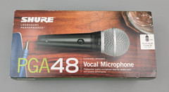 Shure PGA48 Cardioid Dynamic Vocal Microphone No Cord Included – Windscreen