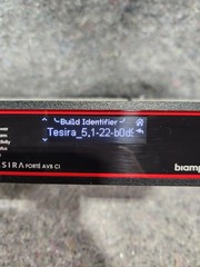 Biamp Tesira Forte AVB CI Digital Audio Signal Processor 12 In/8 Out Ver5.1 RevC